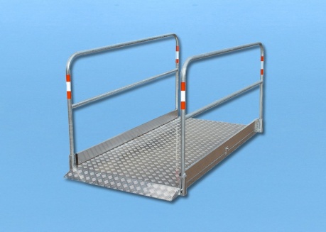 Grabenbrücke aus Aluminium