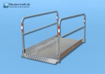 Grabenbrücke aus Aluminium