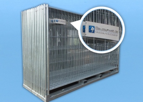 Bauzaun AP1 - Set inkl. Transportpalette