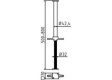 Kanalstrebe PERFEKT Gr.1 Ø32 mm