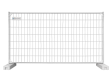 BAUZAUNWELT 11 kg - Eckverstärkung - 3,5 x 2,0 m Mobilzaun eco
