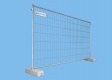 BAUZAUNWELT 11 kg - Eckverstärkung - 3,5 x 2,0 m Mobilzaun eco