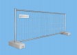 BAUZAUNWELT 11 kg 3,5 x 1,2 m Mobilzaun halbhoch - stabil - Draht 3,2 mm