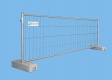 BAUZAUNWELT 11 kg 3,5 x 1,2 m Mobilzaun halbhoch - stabil - Draht 3,2 mm
