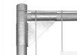 Bauzaun 17,5 kg EUTOP Premium Drahtstärke 3,2 mm - Rohr 1,2 mm - 3 Rohre