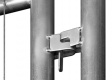 BAUZAUNWELT 15,5 kg Anti Climb 3,5 x 2,0 m Mobilzaun - Masche 43 x 262 mm - stabil