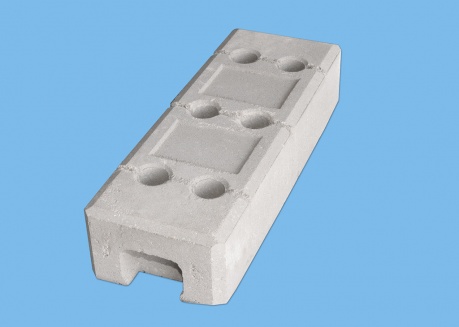 Bauzaunfuß 34 kg aus Beton