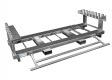 BAUZAUNWELT Multifunktionspalette MTP 15 L 2,25 x B 0,85 m