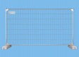 Bauzaun 11 kg Eutop Economy 26er Set - Betonfuß und Verbinder