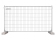 Bauzaun 11 kg Eutop Economy 26er Set - Betonfuß und Verbinder