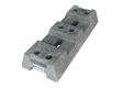 Bauzaun 11 kg Eutop Economy 26er Set - Betonfuß und Verbinder