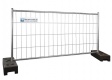 BAUZAUNWELT 2,20 x 1,20 m Mobilzaun - extra stabil