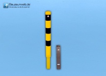 Poller Ø 152 x 3,2 mm herausnehmbar