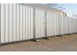 Bauzauntür aus Trapezblech 1,12 x 2,00 m