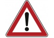 Verkehrszeichen Gefahrenstelle