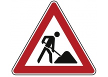 Verkehrszeichen Arbeitsstelle