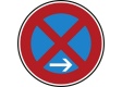 Verkehrszeichen Absolutes Haltverbot, Ende