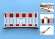 Schrankenzaun 10er Set